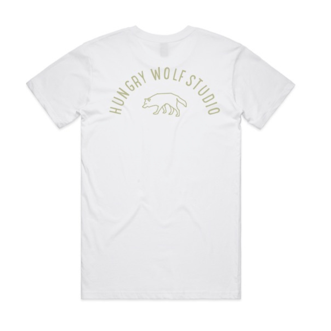 White Crew Logo T-shirts