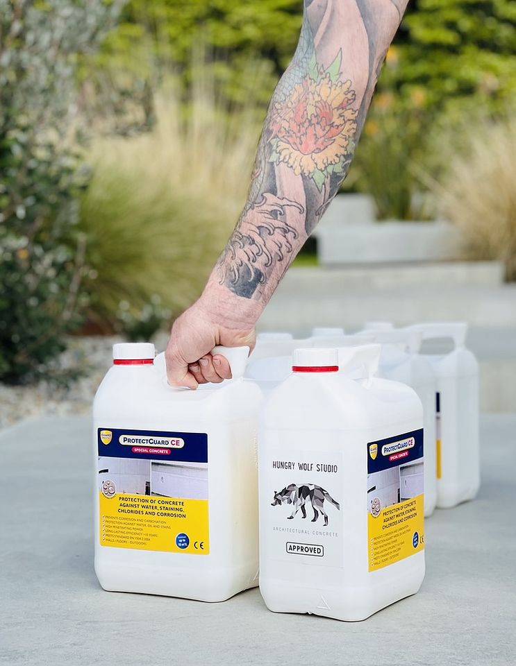 Concrete sealer