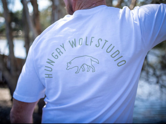 White Crew Logo T-shirts